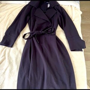 Navy blue lands end Wrap dress